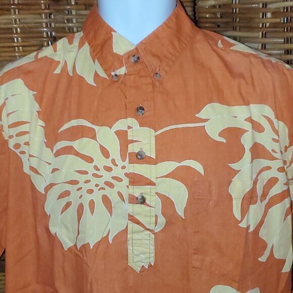 Kahala Aloha Tropical Print Hawaiian Aloha Shirt L - Picture 3 of 6